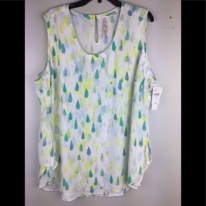 Melissa McCarthy seven7 layered tank